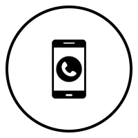 Call With Cellphone Icon